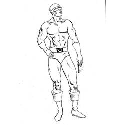 Раскраска: Marvel Superhero (Супер герой) #79985 - Бесплатные раскраски для печати
