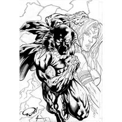 Раскраска: Marvel Superhero (Супер герой) #79986 - Бесплатные раскраски для печати