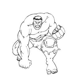 Раскраска: Marvel Superhero (Супер герой) #80032 - Раскраски для печати