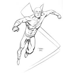 Раскраска: Marvel Superhero (Супер герой) #80112 - Бесплатные раскраски для печати