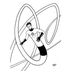 Раскраска: Мистер Фантастик (Супер герой) #84774 - Раскраски для печати