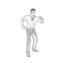 Раскраска: Мистер Фантастик (Супер герой) #84801 - Раскраски для печати