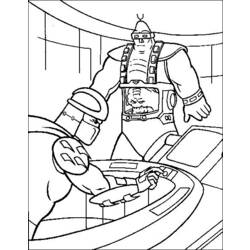 Раскраска: Черепашки ниндзя (Супер герой) #75428 - Бесплатные раскраски для печати