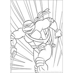 Раскраска: Черепашки ниндзя (Супер герой) #75518 - Бесплатные раскраски для печати