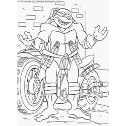 Раскраска: Черепашки ниндзя (Супер герой) #75638 - Бесплатные раскраски для печати