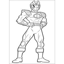 Раскраска: Могучие Рейнджеры (Супер герой) #49951 - Раскраски для печати