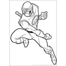 Раскраска: Могучие Рейнджеры (Супер герой) #49956 - Раскраски для печати