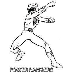 Раскраска: Могучие Рейнджеры (Супер герой) #49962 - Раскраски для печати