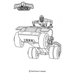 Раскраска: Могучие Рейнджеры (Супер герой) #49964 - Бесплатные раскраски для печати