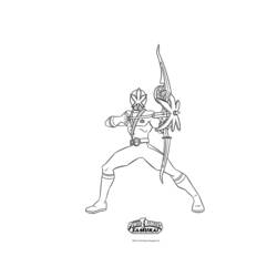 Раскраска: Могучие Рейнджеры (Супер герой) #49974 - Бесплатные раскраски для печати