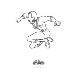Раскраска: Могучие Рейнджеры (Супер герой) #49990 - Раскраски для печати