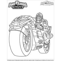 Раскраска: Могучие Рейнджеры (Супер герой) #49992 - Раскраски для печати