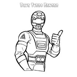 Раскраска: Могучие Рейнджеры (Супер герой) #49996 - Бесплатные раскраски для печати