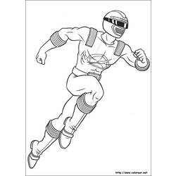 Раскраска: Могучие Рейнджеры (Супер герой) #50037 - Бесплатные раскраски для печати