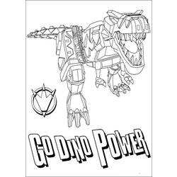 Раскраска: Могучие Рейнджеры (Супер герой) #50050 - Бесплатные раскраски для печати
