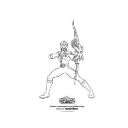 Раскраска: Могучие Рейнджеры (Супер герой) #50052 - Раскраски для печати