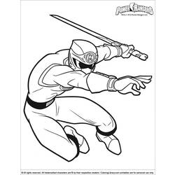 Раскраска: Могучие Рейнджеры (Супер герой) #50053 - Бесплатные раскраски для печати