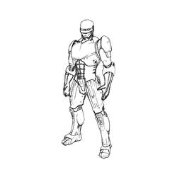 Раскраска: Робокоп (Супер герой) #71340 - Раскраски для печати