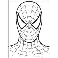 Раскраска: человек-паук (Супер герой) #78642 - Раскраски для печати