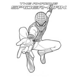 Раскраска: человек-паук (Супер герой) #78659 - Раскраски для печати