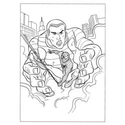 Раскраска: человек-паук (Супер герой) #78672 - Бесплатные раскраски для печати