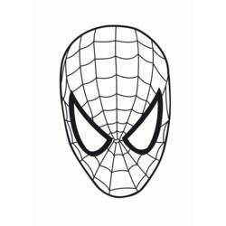 Раскраска: человек-паук (Супер герой) #78676 - Раскраски для печати