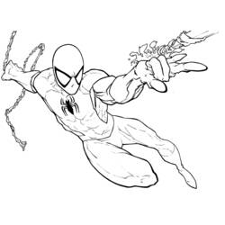 Раскраска: человек-паук (Супер герой) #78700 - Раскраски для печати