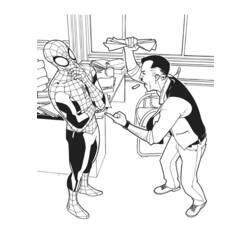 Раскраска: человек-паук (Супер герой) #78905 - Бесплатные раскраски для печати