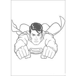 Раскраска: сверхчеловек (Супер герой) #83611 - Раскраски для печати