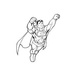 Раскраска: сверхчеловек (Супер герой) #83627 - Раскраски для печати
