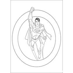 Раскраска: сверхчеловек (Супер герой) #83638 - Бесплатные раскраски для печати