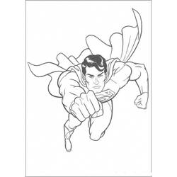 Раскраска: сверхчеловек (Супер герой) #83661 - Бесплатные раскраски для печати