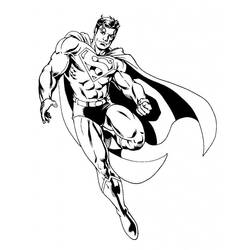 Раскраска: сверхчеловек (Супер герой) #83662 - Раскраски для печати