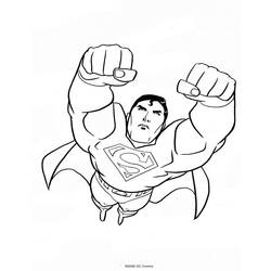 Раскраска: сверхчеловек (Супер герой) #83675 - Раскраски для печати