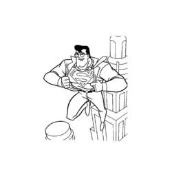Раскраска: сверхчеловек (Супер герой) #83721 - Бесплатные раскраски для печати