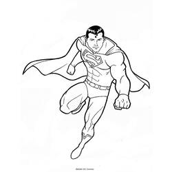 Раскраска: сверхчеловек (Супер герой) #83833 - Раскраски для печати