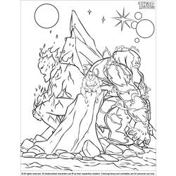 Раскраска: Thor (Супер герой) #75880 - Бесплатные раскраски для печати