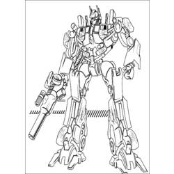 Раскраска: трансформеры (Супер герой) #75084 - Раскраски для печати