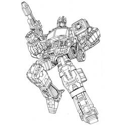 Раскраска: трансформеры (Супер герой) #75097 - Бесплатные раскраски для печати