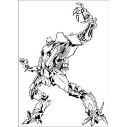 Раскраска: трансформеры (Супер герой) #75120 - Бесплатные раскраски для печати