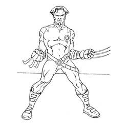 Раскраска: X-Men (Супер герой) #74341 - Раскраски для печати