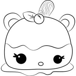 Раскраски: Num Noms - Бесплатные раскраски для печати