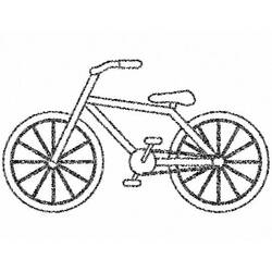 Раскраска: Велосипед / Велосипед (транспорт) #136949 - Бесплатные раскраски для печати