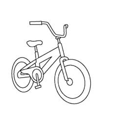 Раскраска: Велосипед / Велосипед (транспорт) #136970 - Раскраски для печати
