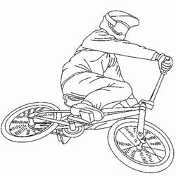Раскраска: Велосипед / Велосипед (транспорт) #136978 - Раскраски для печати