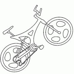 Раскраска: Велосипед / Велосипед (транспорт) #136980 - Бесплатные раскраски для печати