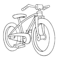 Раскраска: Велосипед / Велосипед (транспорт) #136982 - Бесплатные раскраски для печати