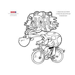 Раскраска: Велосипед / Велосипед (транспорт) #136989 - Бесплатные раскраски для печати
