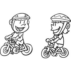 Раскраска: Велосипед / Велосипед (транспорт) #137050 - Бесплатные раскраски для печати
