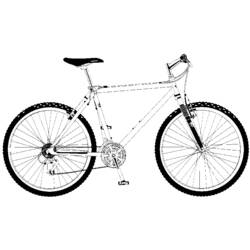 Раскраска: Велосипед / Велосипед (транспорт) #137108 - Бесплатные раскраски для печати